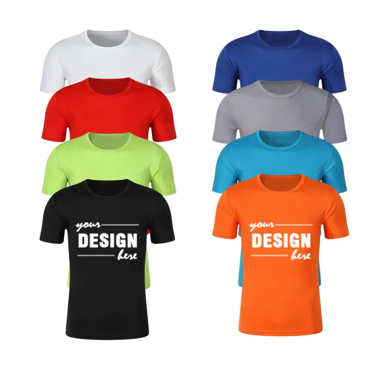 Short Sleeve Quick Dry T-Shirt, Polyester/Cotton Blend, Mens | Wholesale