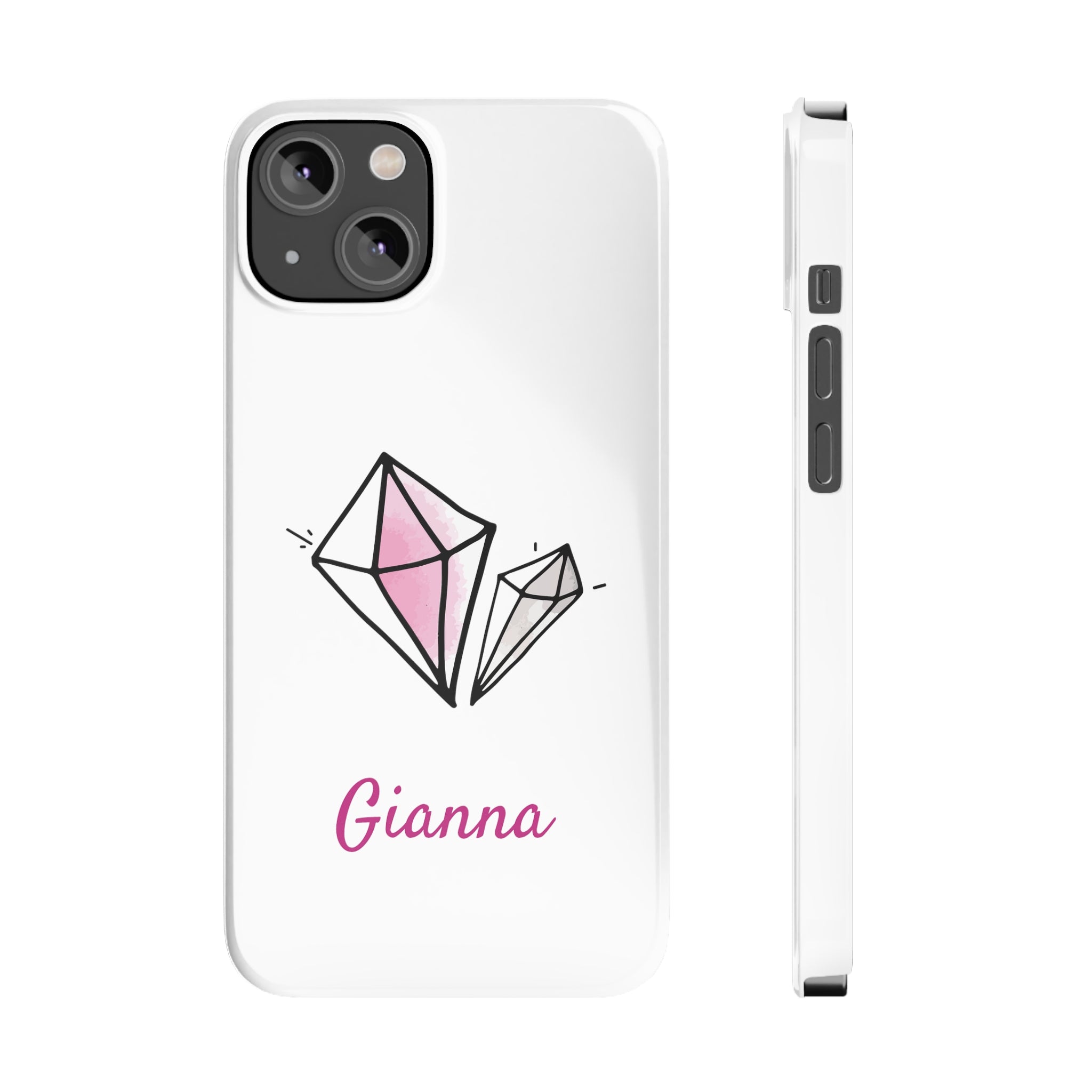 Personalized iPhone Case- Crystal Collection
