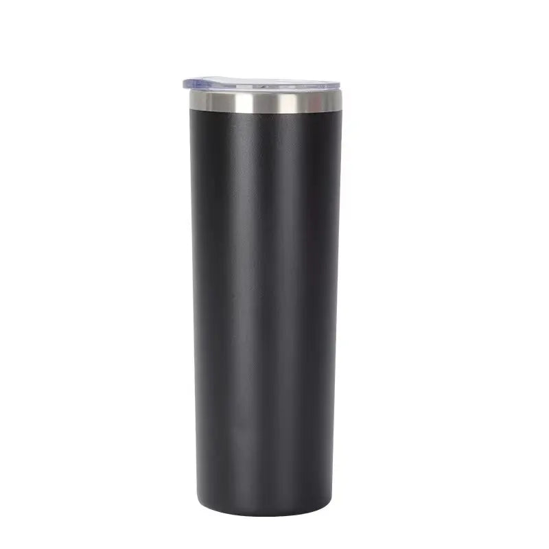 Skinny Double Wall Insulated Tumbler with Lid and Straw, 12oz 20oz | Wholesale