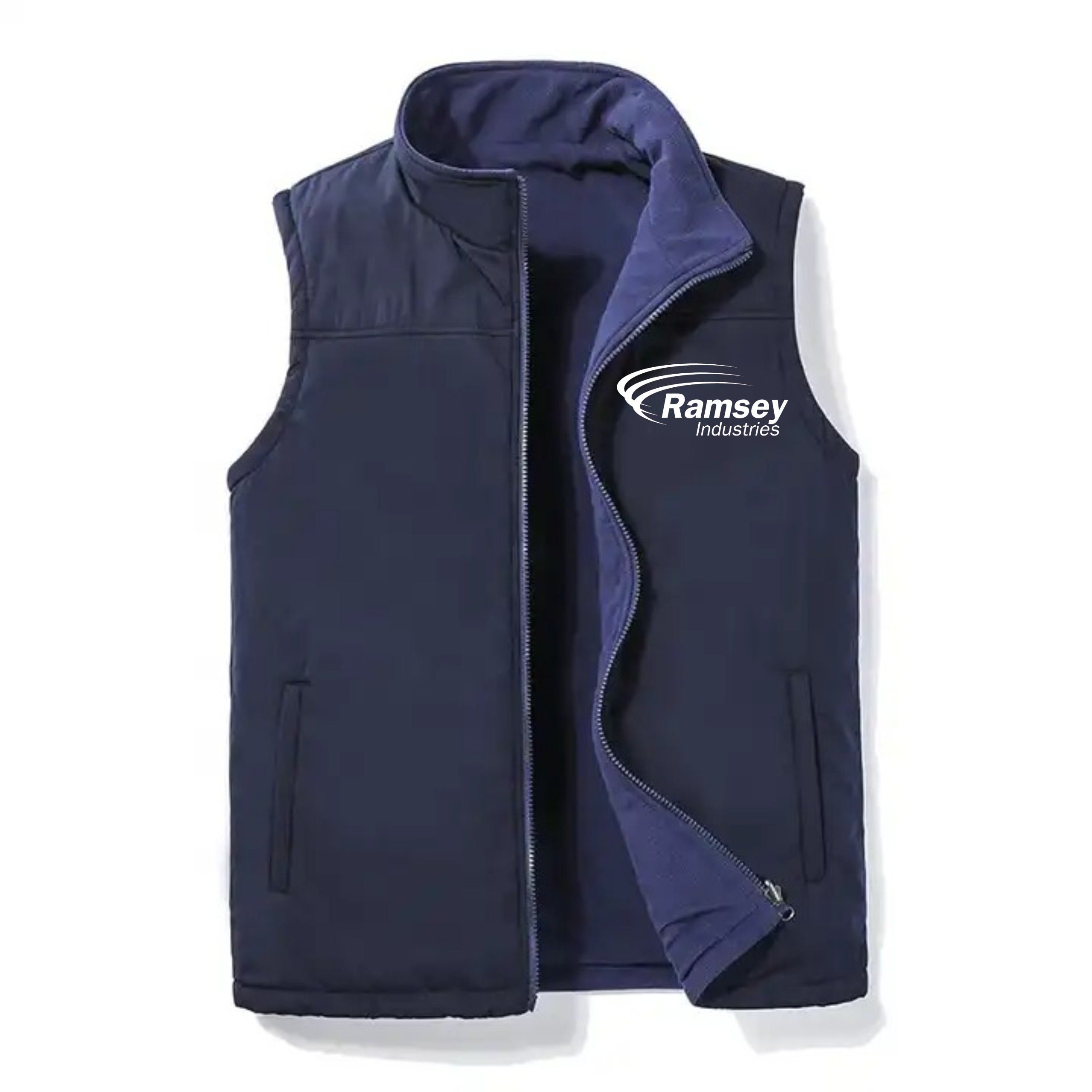 Custom Men's Fleece Vest | Corporate Apparel | Wholesale